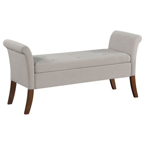 Pasley - Rolled Arm Storage Bench