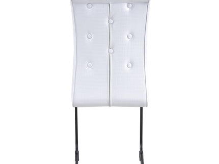 Alligator Skin Upholstered Dining Chairs