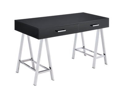 Coleen - High Gloss Writing Desk With USB