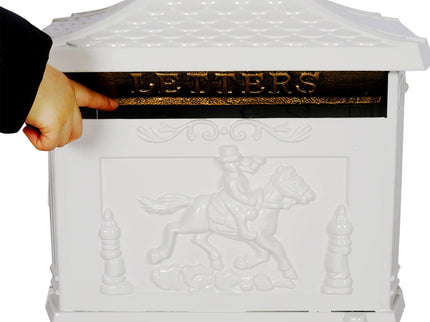 Cast Aluminum Mail Box, Postal Box, Mailbox