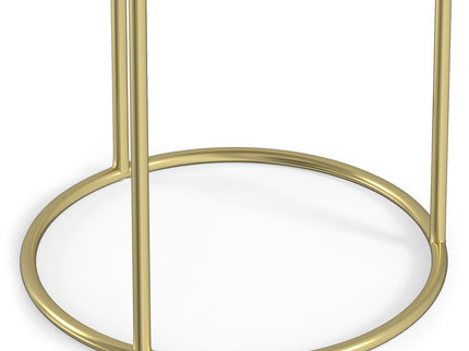 Ashley - 2 Piece Nesting Table - Gold