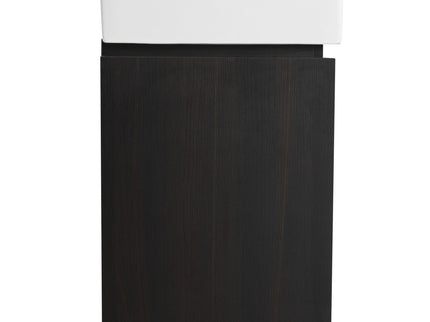 Modern Bathroom Vanity With Ceramic Basin, Wall Mounted Floating Sink Combo, Storage Cabinet