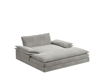Modern Oversized Double Chaise Lounge Chair