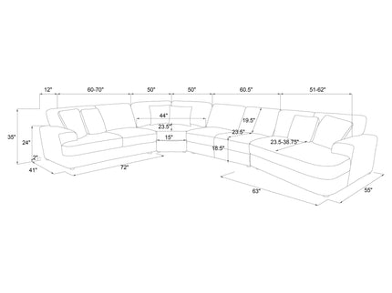 Langford - Sectional Sofa