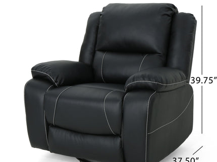 Stylish Wide Manual Swivel Standard Recliner