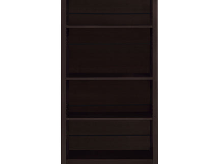 Maureen - 5 Shelf Bookcase With Drawer - Cappuccino