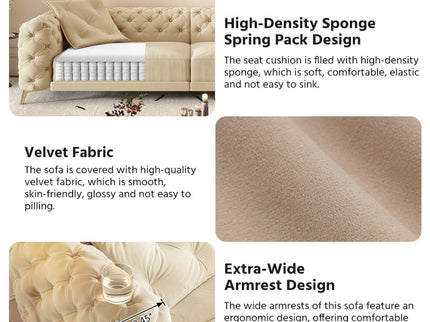 3-In-1 Convertible Sleeper Sofa