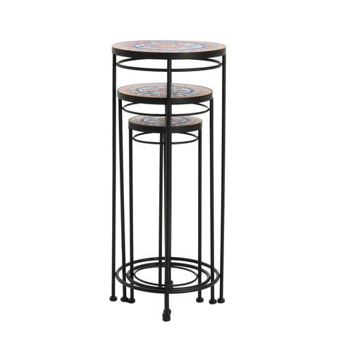 Wesley - Plant Stand - Black / Red