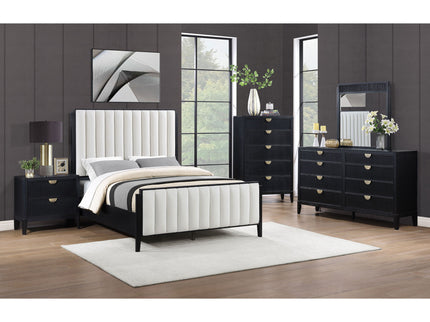 Ennis - Bed With Tufted Headboard