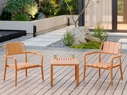 3 Piece Indoor / Outdoor Leisure Table And Chair Set