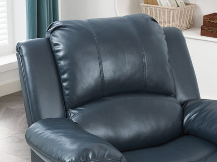 Charlotte - Gel Glider Recliner - Blue