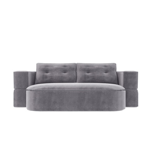 Convertible Floor Sofa Bed With Multi Functional Blanket