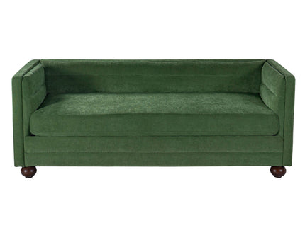 3 Seater Sofa Upholstery With Square Arms, Living Room Couch