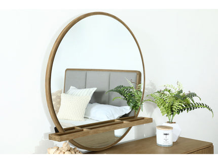 Benson - Round Dresser Mirror