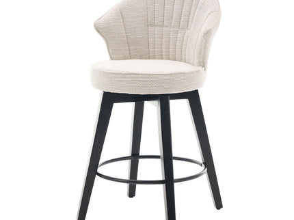 Wing Back Swivel Bar Stools (Set of 2)