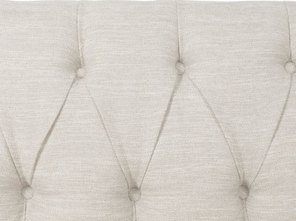 Sophisticated Loveseat With Diamond Stitched Detailing