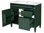 Dark Green / Right Side Drawers