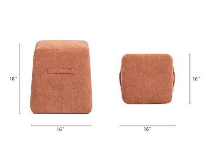 Oliver - Tapered Square Upholstered Ottoman