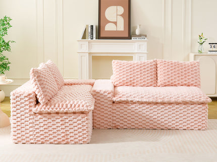 Multifunctional Sofa, Side-By-Side Or Facing Each Other