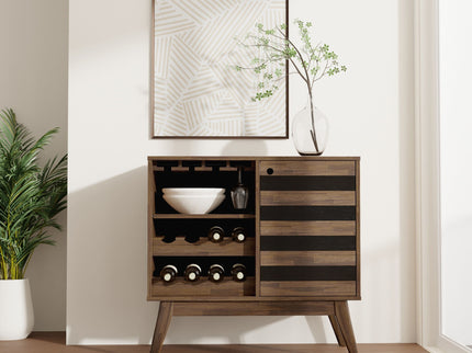 Clarkson - Wine Cabinet - Brown