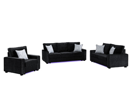 Rita - Living Room Set With LED