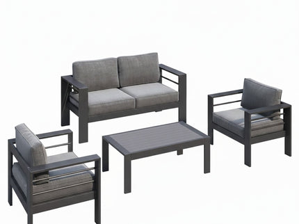 Outdoor Patio Set, All-Weather & Thick Cushions