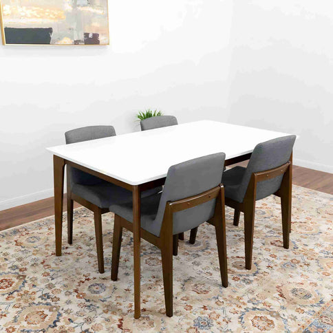 Levi - Modern Style Rectangular Dining Kitchen Table