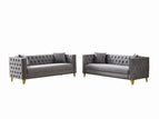 Dark Gray / 2 Pc. Sofas
