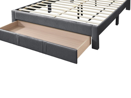 Contemporary Bed & Storage Drawer