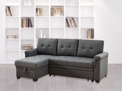 Destiny - Reversible Sleeper Sectional Sofa With Storage Chaise