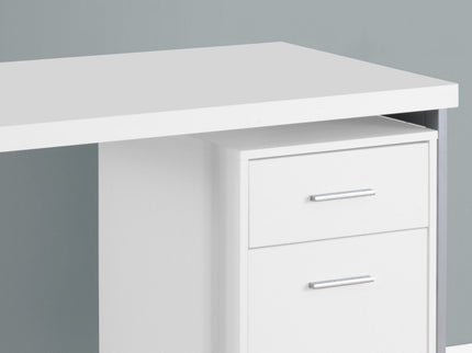 Computer Desk For Home Office, Left, Right Set - Up, Storage Drawers, Modern Design