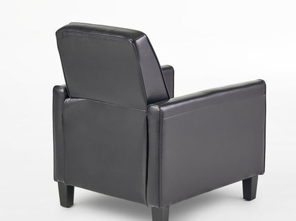 Upholstered Push Back Recliner Chair For Living Room