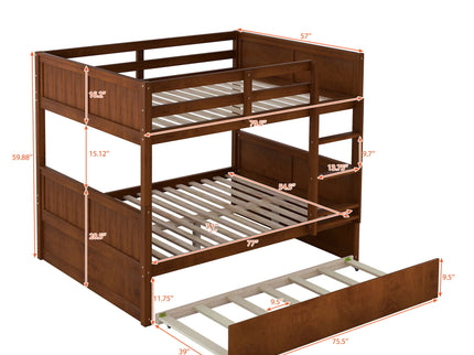 Bunk Bed With Twin Size Trundle