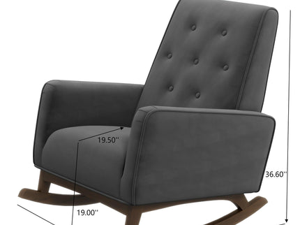 Demetrius - Mid-Century Modern Rocking Chair