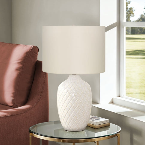 Lighting, Table Lamp, Transitional - Cream
