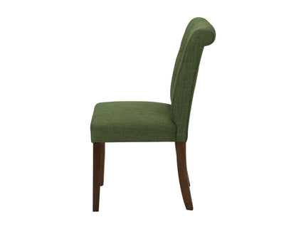 Modern Compact Design Upholstered Dining Chair (Set of 2)