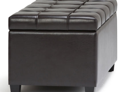 Sienna - Upholstered Storage Ottoman Bench