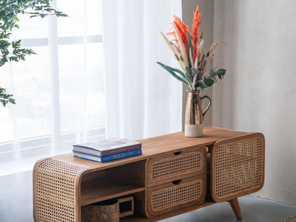 Teak Cabinet - Natural Wood / Brown