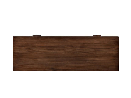 Whitmore - Trestle Console Table - Dark Brown