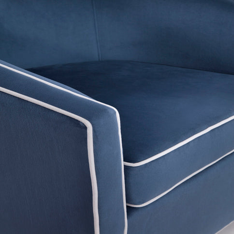 Kendall - Swivel Chair With Barrel Back Design