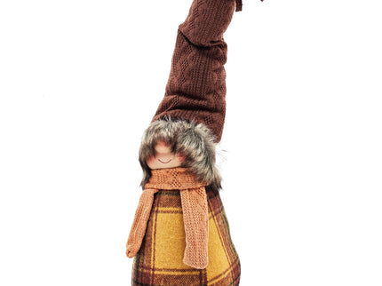 Gnomes Decorations For Fall Thanksgiving Table Decorations (Set of 2) - Brown / Yellow