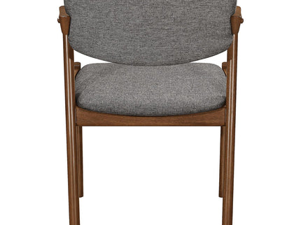 Modern Dining Chair And Zigzag Arm Design (Set of 2)
