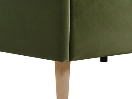 Stockholm - Modern Wavy Headboard Platform Bed
