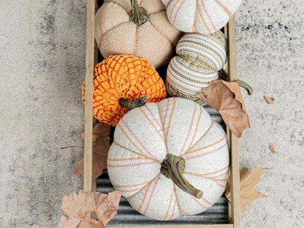 Weighted Pumpkin Ornament Decor For Holiday