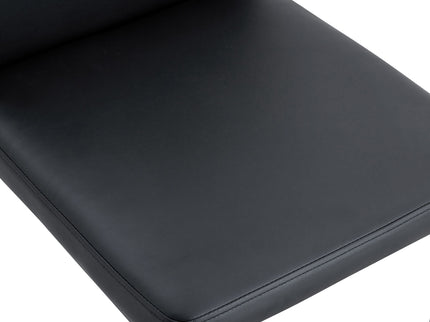 Ergonomic Simple Chair With Metal Leg