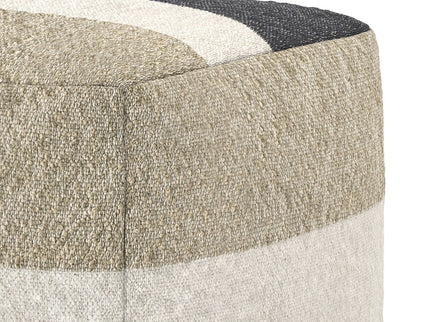 Clay - Square Pouf, Upholstered