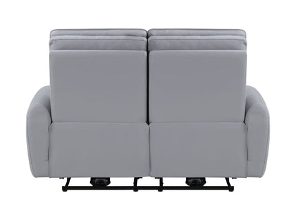 Jeromie - Power Motion Loveseat With USB Port - Gray