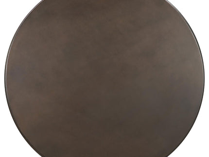 Round Dining Table & Pedestal Base - Brown