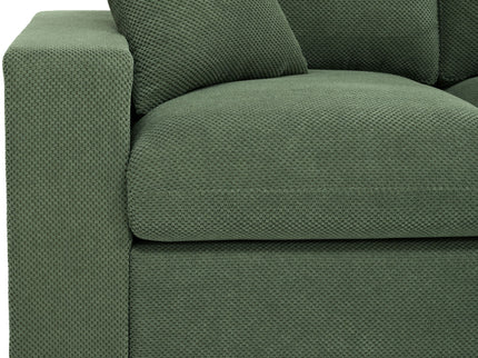 Sectional With 2 Ottomans