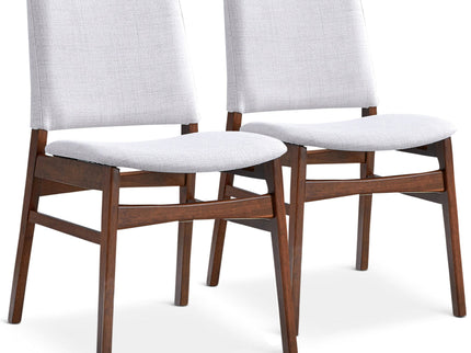 Gusto - Dining Chair (Set of 2) - Brown / Light Gray